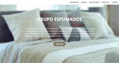Desktop Screenshot of grupoespumados.com